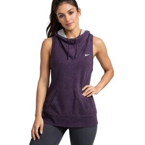 Nike Women’s Sleeveless Hoodie Racerback Mock Neck Purple Size M